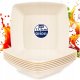 Vilde Talerze obiadowe głębokie plastikowe kremowe SANDY 17,5 cm, 500 ml 6 szt. 1
