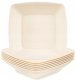 Vilde Talerze obiadowe głębokie plastikowe kremowe SANDY 17,5 cm, 500 ml 6 szt. 6