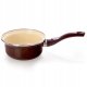 Emalia Pleszew Rondel emaliowany BROWN 14 cm, 620 ml 2