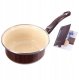 Emalia Pleszew Rondel emaliowany BROWN 14 cm, 620 ml 7
