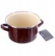 Lumarko Garnek emaliowany BROWN 18 cm, 2 l 7