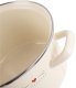 Lumarko Garnek emaliowany kremowy TONCA 18 cm, 2 l 3