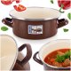 Lumarko Garnek emaliowany BROWN 20,5 cm, 2,2 l 7