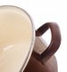 Lumarko Garnek emaliowany BROWN 14 cm, 950 ml 5