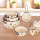 Ambition Garnek emaliowany kremowy MAKI 20 cm, 3 l 4