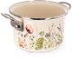 Lumarko Garnek emaliowany kremowy MAKI 18 cm, 2 l 1