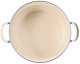 Lumarko Garnek emaliowany kremowy MAKI 18 cm, 2 l 5