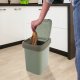 Kosz na śmieci Bigbuy Home Kosz na śmieci plastikowy zielony 12 l 1