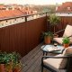 Springos Osłona PVC maskująca na balkon, taras, ogrodzenie 400x100 cm brązowa UNIWERSALNY 16