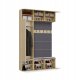 Goodhome Garderoba HAGA III/1Sz2W DĄB SONOMA + 2x Wieszak 14
