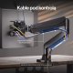Endorfy Uchwyt biurkowy Atlas GS Pro Single na monitor do 49" (EY8F006) 14
