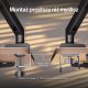 Endorfy Uchwyt biurkowy Atlas GS Single na monitor do 32" (EY8F008) 16