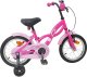 vidaXL vidaXL Rower Dziecięcy 12 Cali dla dzieci w wieku 2-4 lata Ciemny Róż 3
