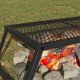 vidaXL vidaXL Składany Grill Campingowy Czarny 58 x 31 x 2 cm Stal stopowa 3