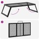 vidaXL vidaXL Składany Grill Campingowy Czarny 58 x 31 x 2 cm Stal stopowa 9