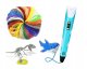 Długopis 3D XMaster Długopis 3D drukarka 3d PEN zestaw XXL Niebieski wkłady filament szablony 8