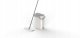 Mop Logan MOP PŁASKI 33CM 3 WKŁADY DWUKOMOROWE WIADRO 13