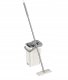 Mop Logan MOP PŁASKI 33CM 3 WKŁADY DWUKOMOROWE WIADRO 8