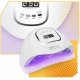 Lampa do paznokci Realac Lampa uv led do paznokci mocna do żeli hybryd hybrydy sun 80W LCD 36 diod 5