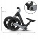 Rowerek biegowy E&L Cycles ROWEREK BIEGOWY FLEX BLACK 5906601713323 8