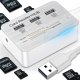 HUB USB Satechi Rozdzielacz 7w1 usb hub czytnik kart adapter sd micro szybki rozgałęźnik 1