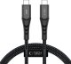 Adaptec TECH-PROTECT UB11T ULTRABOOST TYPE-C CABLE PD 100W / QC3.0 100CM BLACK 1