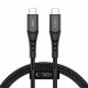 Adaptec TECH-PROTECT UB11T ULTRABOOST TYPE-C CABLE PD 240W / QC3.0 100CM BLACK 2