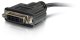Adapter AV C2G HDMI to DVI-D Adapter - HDMI to Single Link DVI-D Converter - M/F - Konwerter wideo - HDMI - DVI - czarny 3