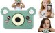 4CV Mobile Cyfrowy Aparat Dla Dziecka 24mp Video 1080p Lcd 2" + Karta 32gb / Kiimento / Model C / Bear / Zielony 1