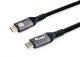 Kabel USB Equip Equip 128380 kabel USB USB4 Gen 3x2 0,5 m USB C Czarny 3