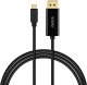 Kabel USB Savio Savio CL-207 kabel USB 2 m USB C Czarny 2
