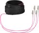 EFB EFB Elektronik O8303S30OM4 kabel InfiniBand / światłowodowy 30 m 4x LC U-DQ(ZN) BH Beżowy, Czarny, Purpurowy 2