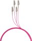 EFB EFB Elektronik O8303S30OM4 kabel InfiniBand / światłowodowy 30 m 4x LC U-DQ(ZN) BH Beżowy, Czarny, Purpurowy 3