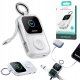 Powerbank Joyroom Joyroom JR-W19 5000 mAh z ładowaniem bezprzewodowym zegarka 5 W biały 1