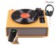 Gramofon Audizio Gramofon HIFI BT Laredo jasnobrązowy Audizio one size 12