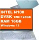 Laptop HP Laptop HP 17-cn3145ds / BK1C4UA / Intel N100 / 16GB / 128GB UFS + 128GB M.2 / Intel UHD / HD+ / Dotyk / Win 11 / Niebieski 1
