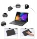 4kom.pl Etui i KLAWIATURA touchpad do Xiaomi Pad 7 / Pad 7 PRO 11.2 uchwyt na rysik, czarny 4