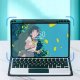 4kom.pl Etui i KLAWIATURA touchpad do Xiaomi Pad 7 / Pad 7 PRO 11.2 uchwyt na rysik, zielone 8