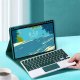 4kom.pl Etui i KLAWIATURA touchpad do Xiaomi Pad 7 / Pad 7 PRO 11.2 uchwyt na rysik, zielone 9