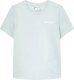 Champion Koszulka damska Short Sleeve T-shirt błękitna 118408 BS224 S 2