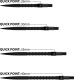 Harrows Końcówki stalowe ostre Harrows QUICK POINT - HM GRIP blackGroty Harrows HM Grip Quick Points z nacięciami dla lepszej kontroli i stabilności. System Quick Point umożliwia szybką wymianę i dopasowanie rzutek do stylu gry. 40 mm 2