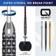 Harrows Końcówki stalowe ostre Harrows QUICK POINT - HM GRIP blackGroty Harrows HM Grip Quick Points z nacięciami dla lepszej kontroli i stabilności. System Quick Point umożliwia szybką wymianę i dopasowanie rzutek do stylu gry. 40 mm 3