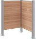 vidaXL vidaXL Ogrodzenie na Kosz na Śmieci brązowy 85 x 85 x 115 cm 5