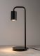 Lampa stołowa Sigma Stojąca lampa gabinetowa Luis z metalu na biurko czarna 2