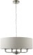 Lampa wisząca ENDON Żyrandol do salonu Highclere 99152 Endon łańcuch klasyczny beż chrom 2