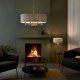 Lampa wisząca ENDON Żyrandol do salonu Highclere 99152 Endon łańcuch klasyczny beż chrom 4