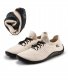 Buty trekkingowe męskie Big Star SH5001M Buty męskie barefoot merino kremowy/czarny 41 2