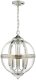 Lampa wisząca DAR Lampa wisząca Vanessa VAN0338 Dar Lighting ball kula nikiel 2