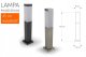 SuperLed Kwadratowy słupek zewnętrzny Primi M 6937 SuperLED IP44 chrom 4