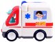 Jokomisiada Interaktywne Autko Ambulans + akcesoria z ludzikami Dźwięk Światło ZA4540 5